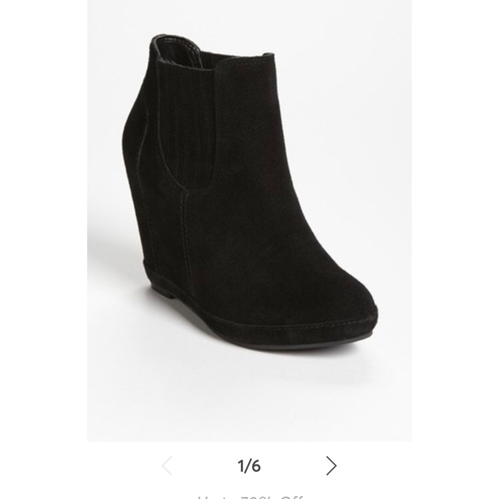 BP Kellie Wedge suede bootie